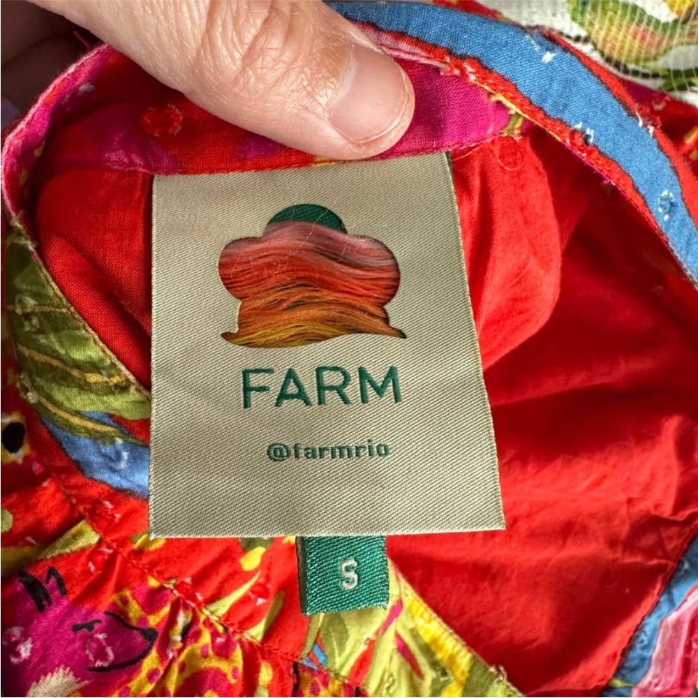 Farm Rio Magic Forest Midi Skirt Small - Picture 5 of 5